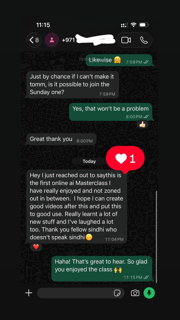 “The first online class I didn’t zone out in”